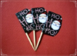 Christmas Party Supply Toothpick Flag Food Pick Design 1